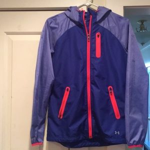 Hooded running jacket